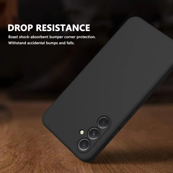 Kit Película Protectora de Hydrogel Frente + Capa Proteção Silicone + Suporte Magnético L GIFT4ME Para Samsung Galaxy A17 - Preto