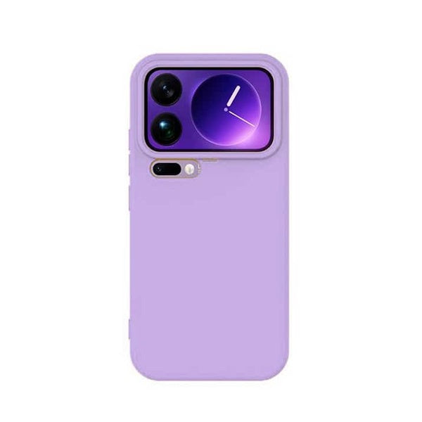 Capa Proteção Silicone GIFT4ME Para Xiaomi 17 Pro Max 5G - Roxo