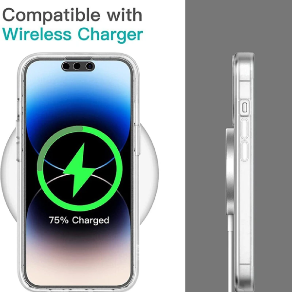 Capa 360° Proteção Frente e Verso GIFT4ME Para Apple iPhone 17 - Transparente