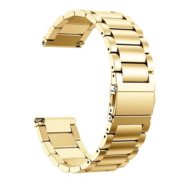 Bracelete de Aço + Ferramenta GIFT4ME Para Huawei WATCH GT 4 41mm - Dourado