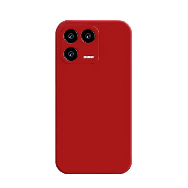 Capa Proteção Silicone Gift4Me Para Xiaomi 13 Pro - Vermelha