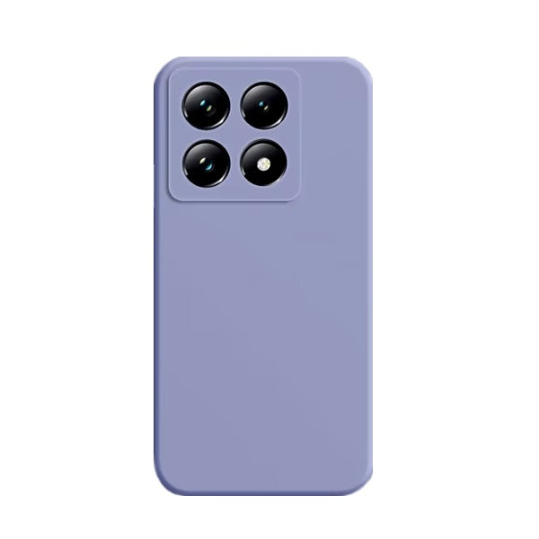 Capa Proteção Silicone Gift4Me Para Xiaomi 14T - Roxo