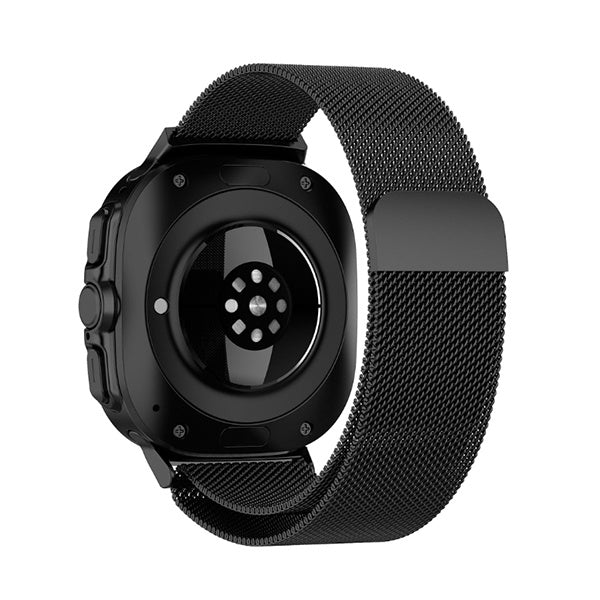 Bracelete Milanese Com Fecho Magnético GIFT4ME Para Samsung Galaxy Watch8 LTE - 40mm - Preto