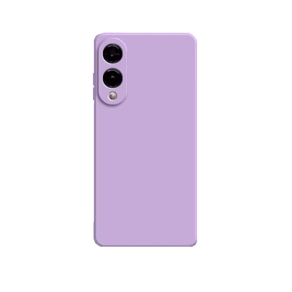 Capa Proteção Silicone Gift4Me Para Samsung Galaxy S25 Edge - Roxo