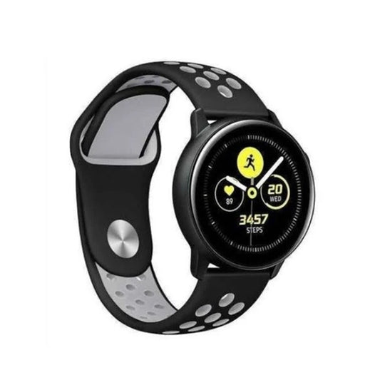 Bracelete Desportiva GIFT4ME Compativel Com Amazfit GTR Mini 43mm - Preto / Cinza