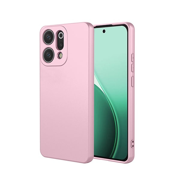 Kit Película de Vidro Temperado Gorilasglass Curvado + Capa Proteção Silicone + Suporte Magnético GIFT4ME Para Oppo Reno14 - Rosa