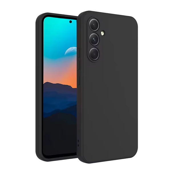 Capa Proteção Silicone Gift4Me Para Samsung Galaxy A36 - Preto