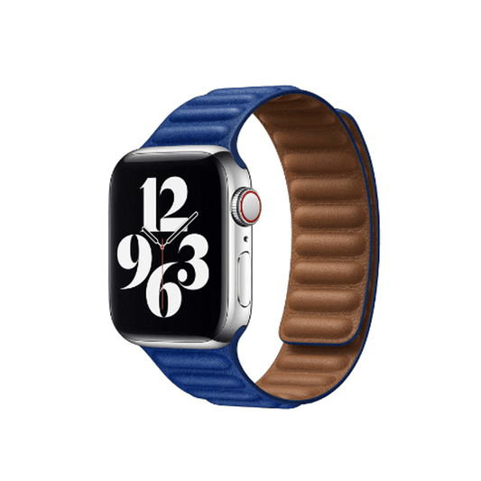 Bracelete Magnetica de Silicone GIFT4ME Compativel Com Apple Watch Series 10 - 46mm - Azul