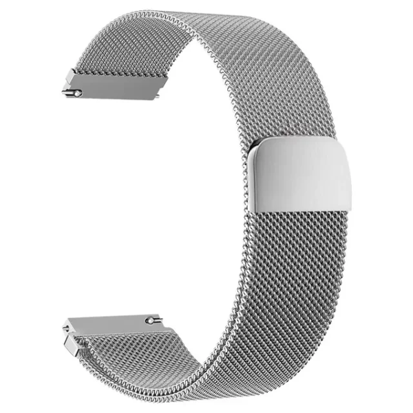 Bracelete Milanese Com Fecho Magnético GIFT4ME Para Oppo Watch X2 Mini - Cinza