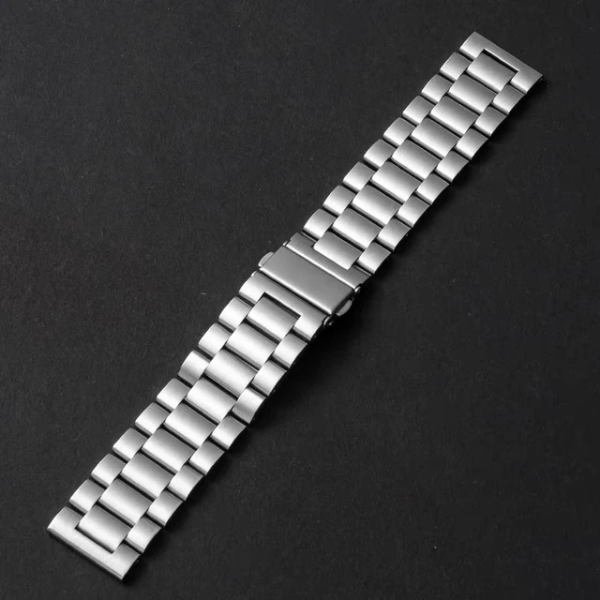 Bracelete de Aço + Ferramenta GIFT4ME Para Samsung Galaxy Watch8 Classic - 46mm - Cinza