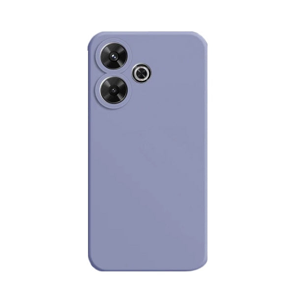 Capa Proteção Traseira Silicone GIFT4ME Compativel Com Xiaomi Redmi 13 - Roxo