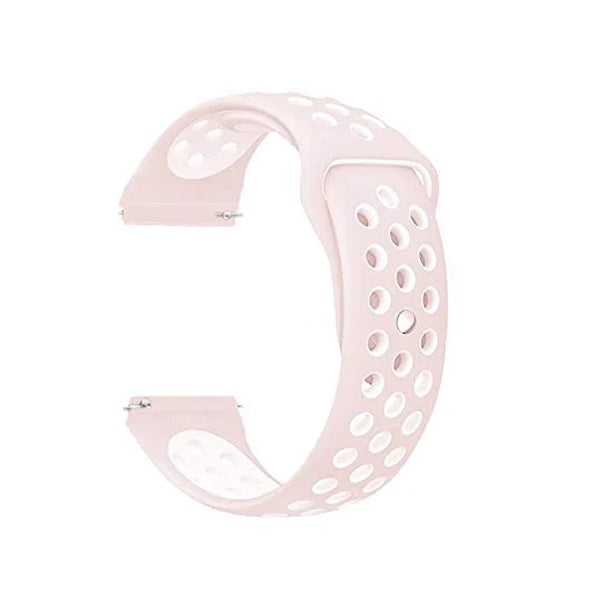 Bracelete Desportiva GIFT4ME Para Amazfit Balance 2 - Rosa / Branco