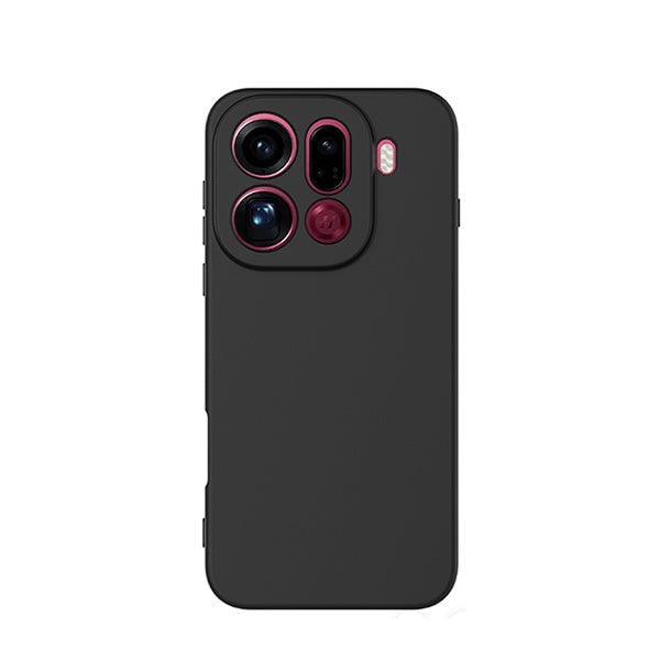 Capa Proteção Silicone GIFT4ME Para Oppo Find X9 Pro - Preto