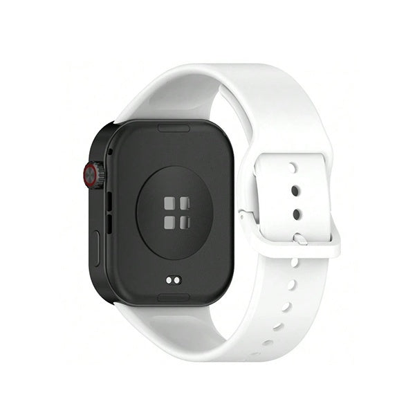 Bracelete Silicone Com Fivela GIFT4ME Para Xiaomi Redmi Watch 6 - Branco