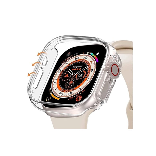 Capa Proteção Total GIFT4ME Para Apple Watch Ultra 3 - Transparente