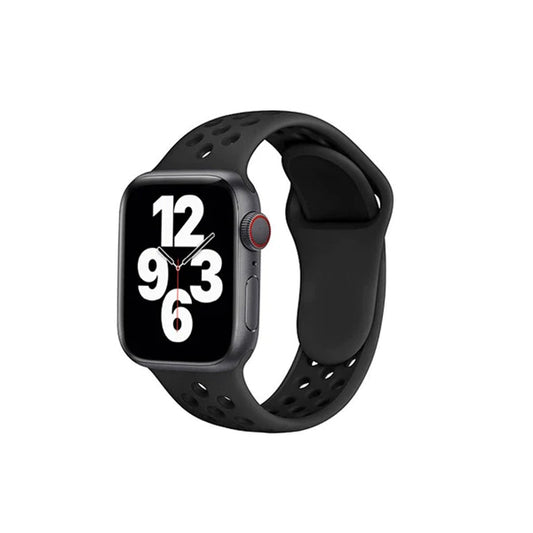 Bracelete Desportiva GIFT4ME Compativel Com Apple Watch Ultra 2 (2024)  - Preto / Preto