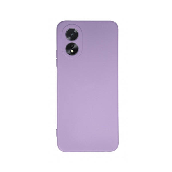 Capa Proteção Traseira Silicone GIFT4ME para Oppo A18 - Roxo