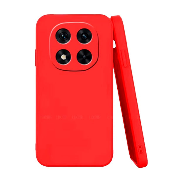 Capa Proteção Silicone Gift4Me Para Xiaomi Redmi Note 14 Pro - Vermelha