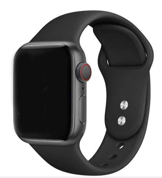 Bracelete Silicone GIFT4ME Compativel Com Apple Watch Series 10 - 42mm - Preto