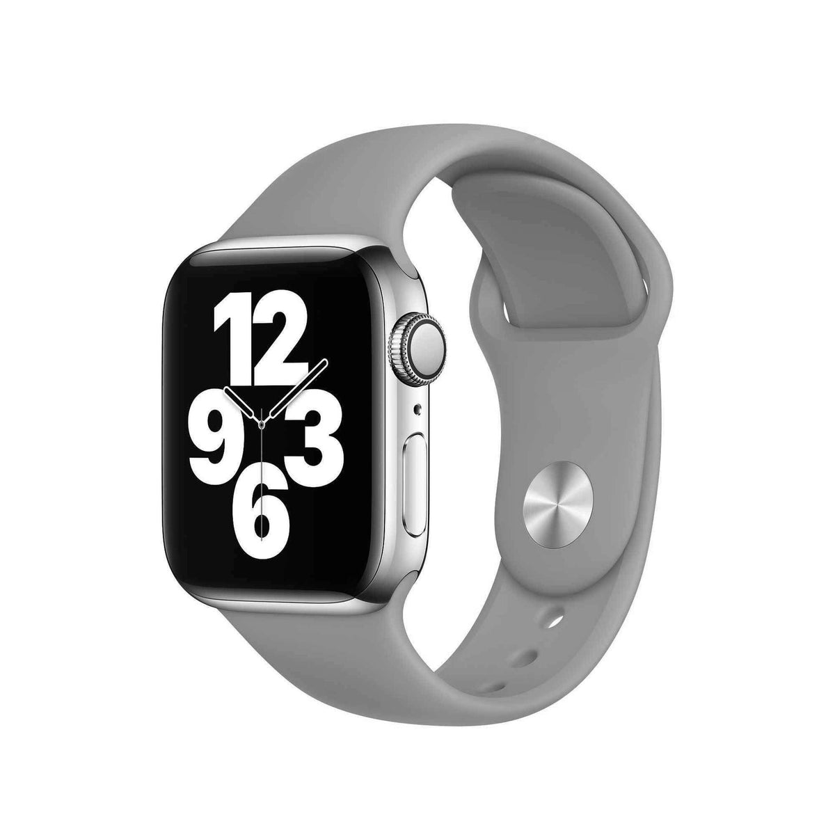 Bracelete Silicone GIFT4ME Para Apple Watch Series 12 - 46mm - Cinza