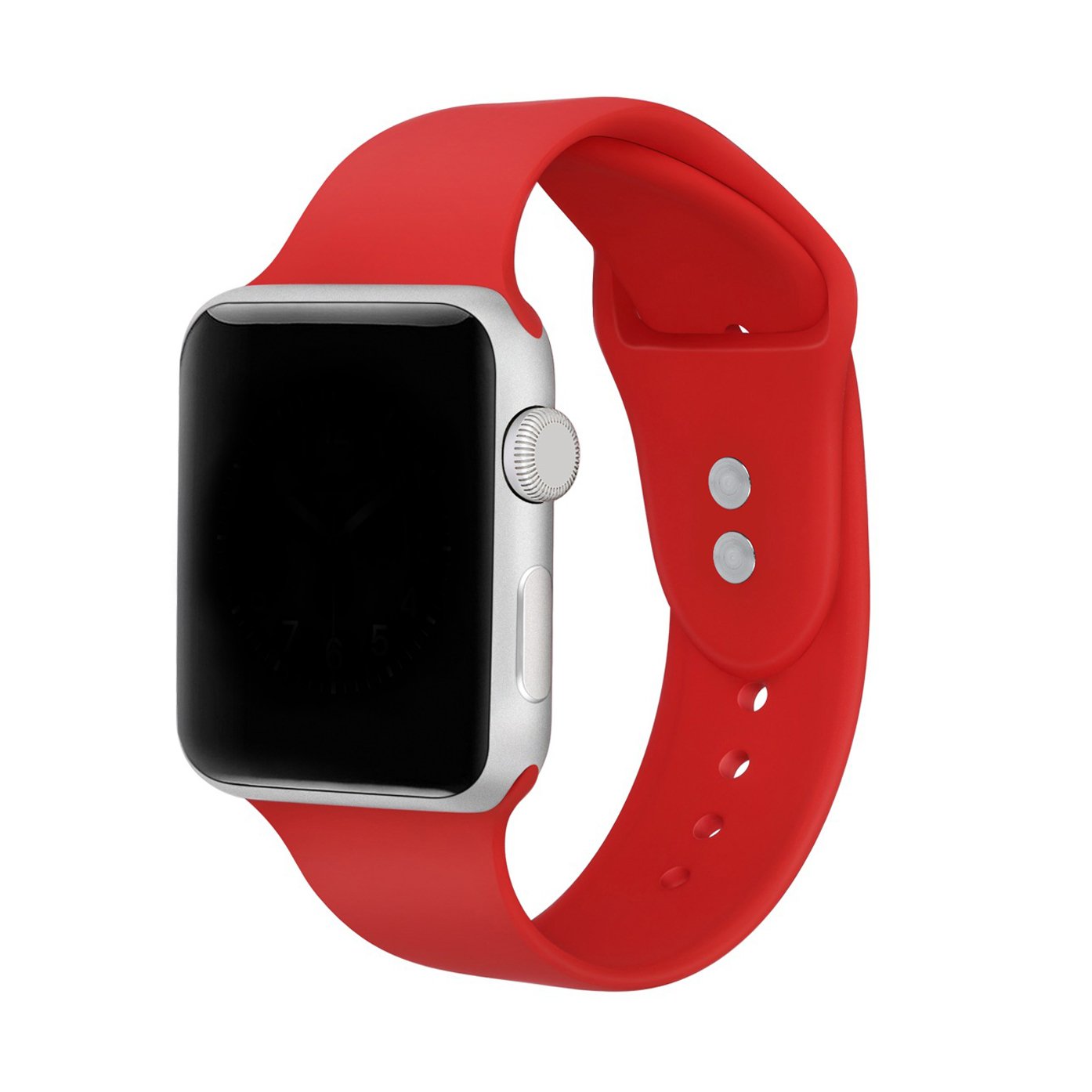 Bracelete Silicone GIFT4ME Compativel Com Apple Watch Series 10 - 42mm - Vermelho