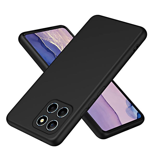Capa Proteção Silicone Gift4Me Para Honor X8 5G - Preto