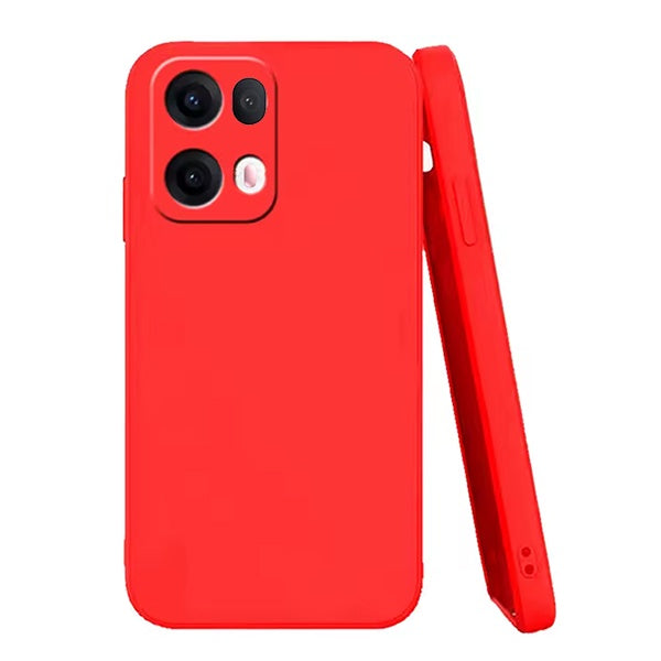 Capa Proteção Silicone GIFT4ME Para Oppo Reno13 Pro - Vermelho