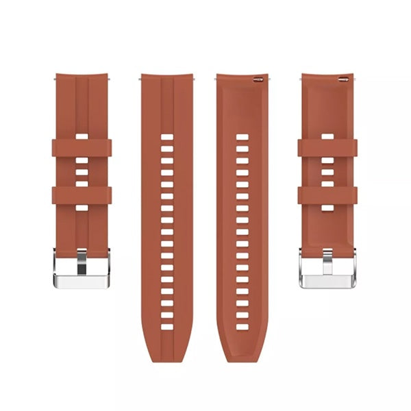 Bracelete Silicone com Fivela GIFT4ME Para Amazfit Balance 2 - Castanho