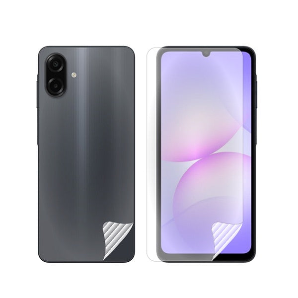 Kit Película Protectora de Hydrogel Frente e Verso GIFT4ME Para Samsung Galaxy A07 4G - Transparente