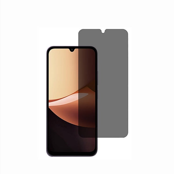 Película de Vidro Temperado Privacidade GIFT4ME Para Xiaomi Redmi 17C 5G - Transparente/Preto