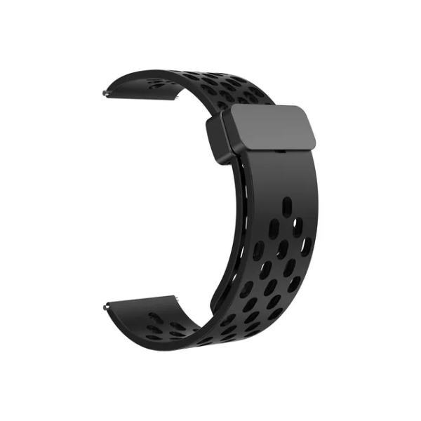 Bracelete Silicone Respirável Magnética GIFT4ME Para Amazfit Cheetah 2 Pro - Preto