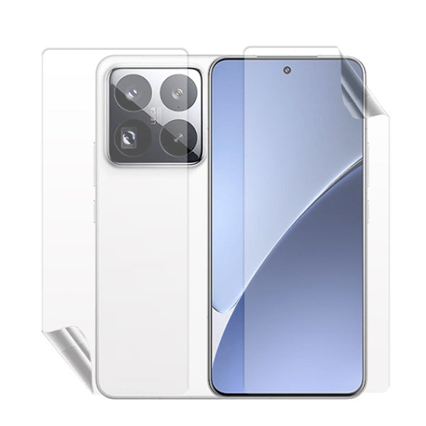 Kit Película Protectora de Hydrogel Frente e Verso Gift4Me Para Xiaomi 15 Pro - Transparente