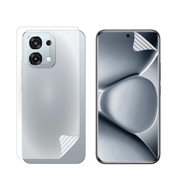 Kit Película Protectora de Hydrogel Frente e Verso GIFT4ME Para Oppo A6 Pro - Transparente