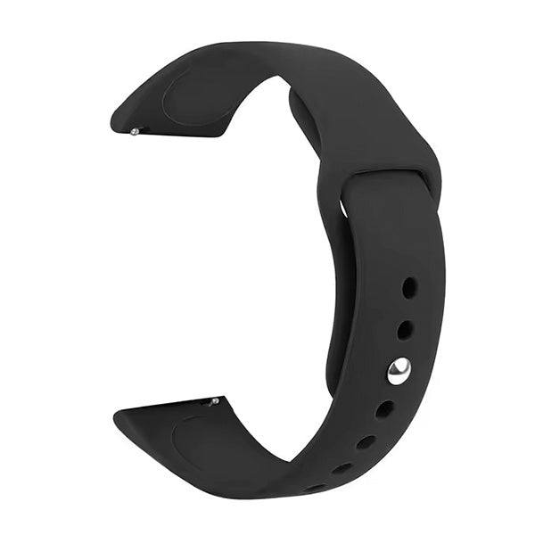 Bracelete Silicone GIFT4ME Para Amazfit Bip 6 - Preto