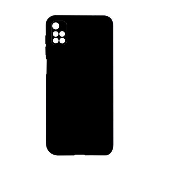 Capa Proteção Traseira Silicone para Xiaomi Redmi 10 - Preto