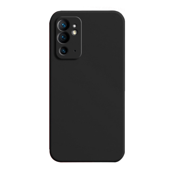 Capa Proteção Traseira Silicone para Oneplus 9RT 5G - Preto