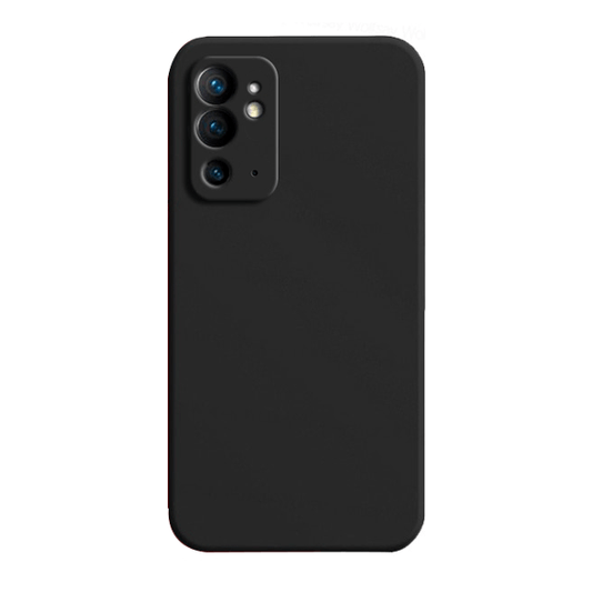 Capa Proteção Traseira Silicone para Oneplus 9RT 5G - Preto