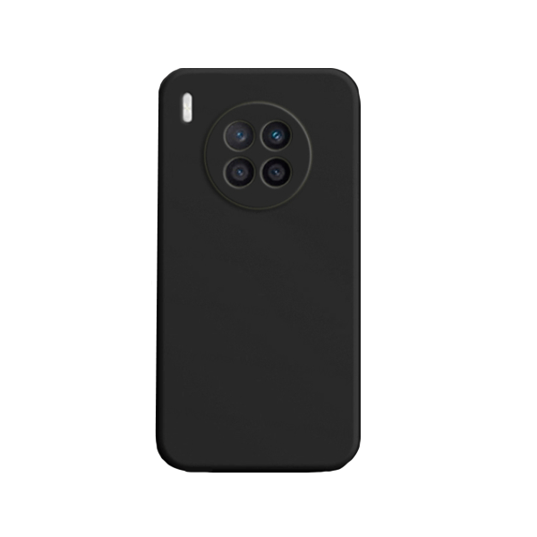 Capa Proteção Traseira Silicone para Honor 50 Lite - Preto