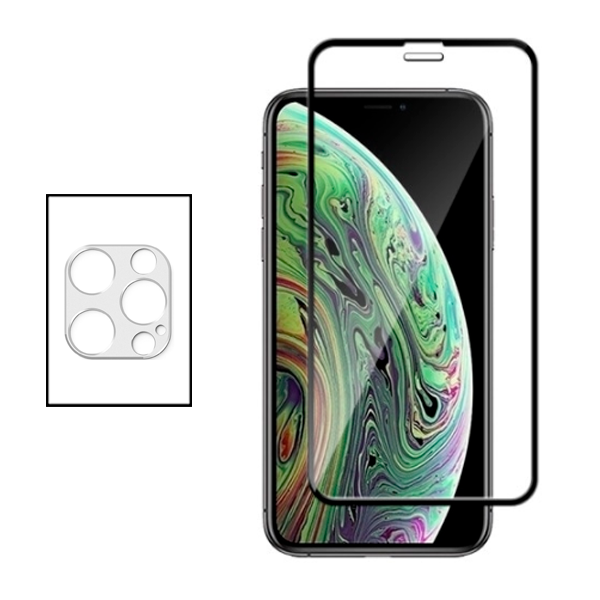 Kit Película Protectora para Câmara Traseira + Película de Vidro Temperado GorilasGlass para iPhone 12 Pro