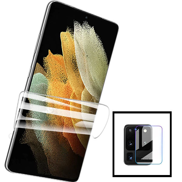 Kit Película Protectora de Hydrogel Frente + Câmara para Samsung Galaxy Note10