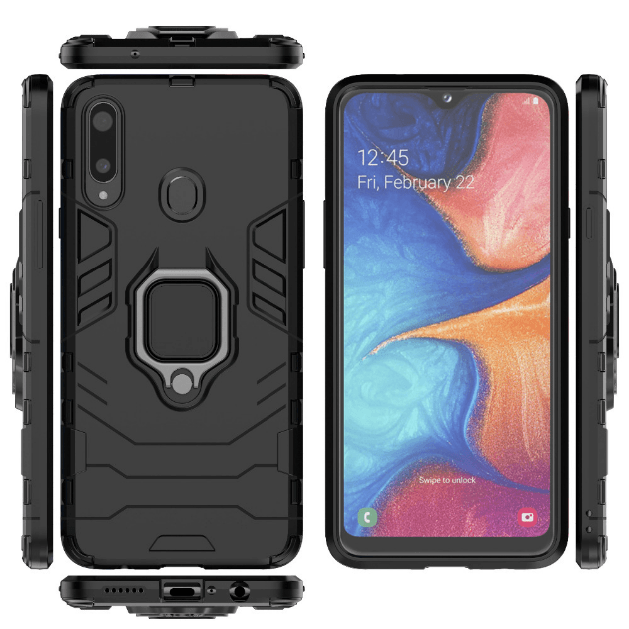 Capa de Proteção Militar Magnética Anti-Impacto para Samsung Galaxy A20s