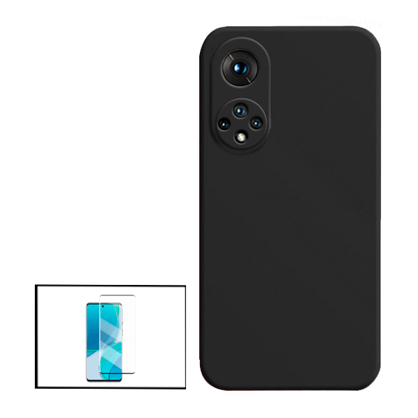 Kit Película de Vidro Temperado GorilasGlass + Capa Proteção Traseira Silicone para Huawei Nova 9