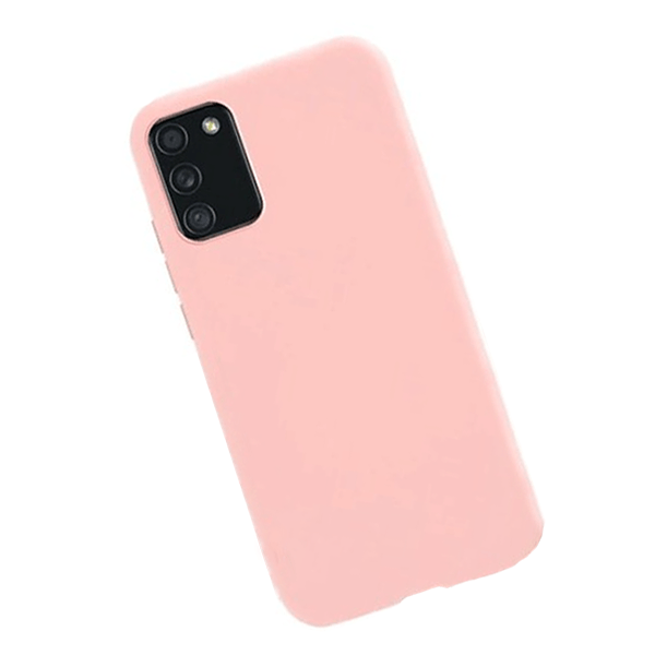 Capa Proteção Traseira Silicone para Samsung Galaxy A02s - Rosa