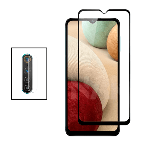 Kit Película Protectora para Câmara Traseira + Película de Vidro Temperado GorilasGlass para Realme 6i