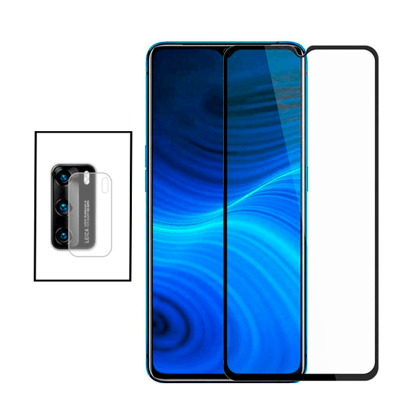 Kit Película Protectora para Câmara Traseira + Película de Vidro Temperado GorilasGlass para Xiaomi Poco M3