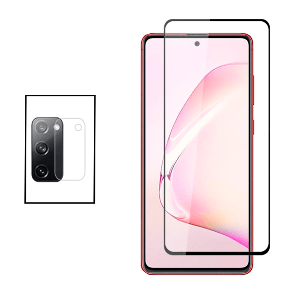Kit Película Protectora para Câmara Traseira + Película de Vidro Temperado GorilasGlass para Samsung Galaxy S20 FE