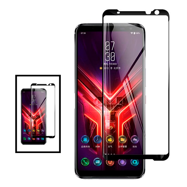 Kit 2 Película de Vidro Temperado GorilasGlass para Asus ROG Phone ZS600KL