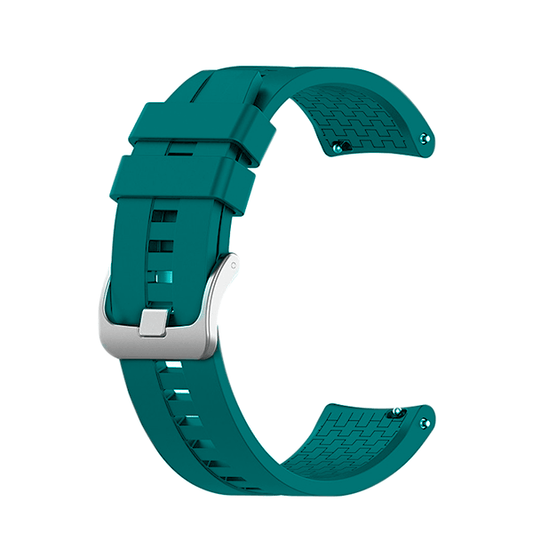 Bracelete Silicone Com Fivela para Garmin Instinct - Edição Sports - Verde