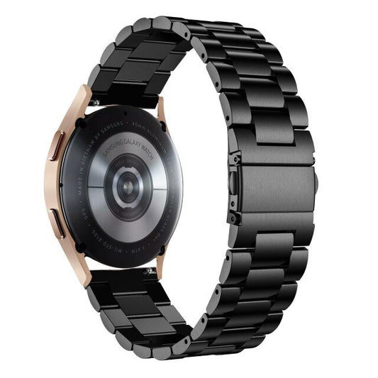 Bracelete de Aço + Ferramenta para Samsung Galaxy Watch4 - 42mm - Preto