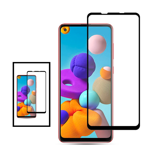 Kit 2 Película de Vidro Temperado GorilasGlass para Samsung A21s